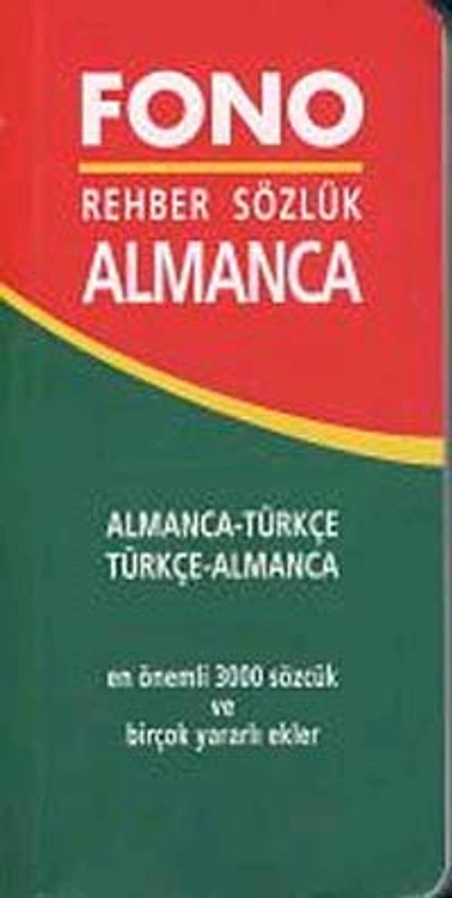 Rehber Sözlük Almanca & Almanca - Türkçe / Türkçe - Almanca