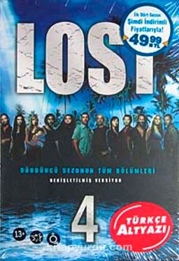 Lost-4 (Dördüncü Sezonun Tüm Bölümleri DVD)