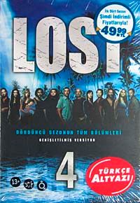 Lost-4 (Dördüncü Sezonun Tüm Bölümleri DVD)