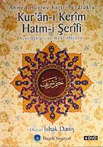 Kur'an-ı Kerim Hatm-i Şerif & Ayet takipli ve Meal Altyazılı (4 DVD)