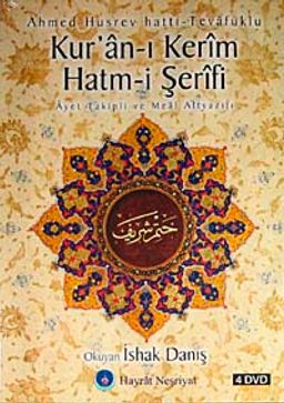 Kur'an-ı Kerim Hatm-i Şerif & Ayet takipli ve Meal Altyazılı (4 DVD)