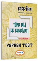 2017 KPSS ÖABT Türk Dili ve Edebiyatı Çek Kopart Yaprak Test