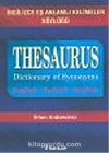 İngilizce Eş Anlamlı Kelimeler Sözlüğü/Thesaurus Dictionary Of Synonyms
