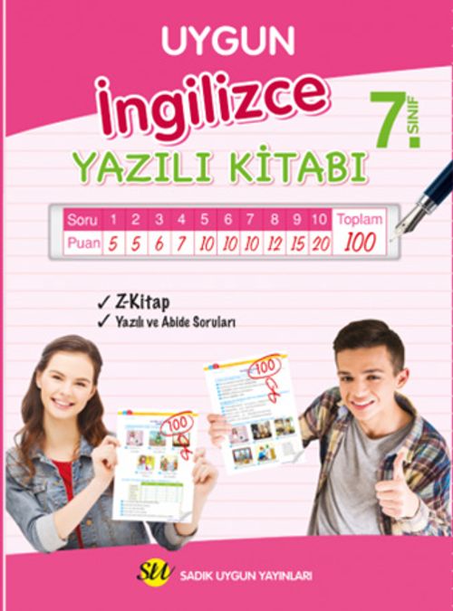 7. Sınıf İngilizce Yazılı Kitabı 