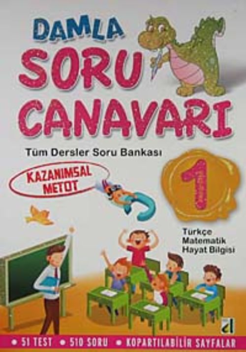 Damla Soru Canavarı 1. Sınıf / Tüm Dersler Soru Bankası
