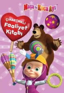 Maşa ile Koca Ayı Çıkartmalı Faaliyet Kitabı