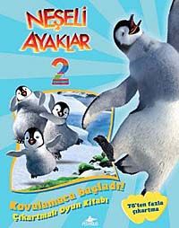 Neşeli Ayaklar 2 / Çıkartmalı Oyun Kitabı