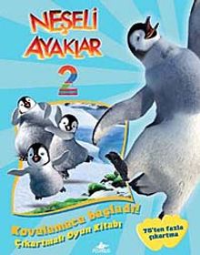 Neşeli Ayaklar 2 / Çıkartmalı Oyun Kitabı