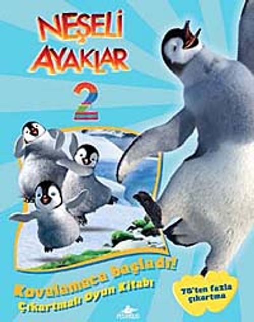 Neşeli Ayaklar 2 / Çıkartmalı Oyun Kitabı