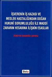 İşverenin İş Kazası ve Meslek Hastalığından Doğan Hukuki Sorumluluğu ile Maddi Zararın Hesabına İlişkin Esaslar