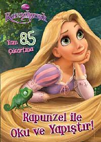 Rapunzel İle Oku ve Yapıştır  (Tam 85 Çıkartma)