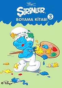 Şirinler Boyama Kitabı 3