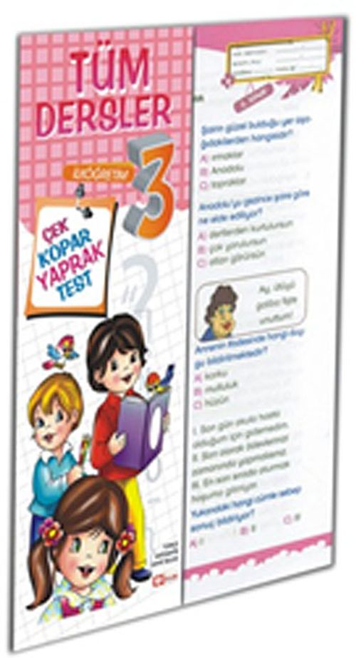 İlköğretim 3.Sınıf Tüm Dersler Yaprak Test