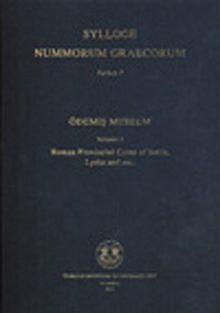 Sylloge Nummorum Graecorum Turkey 7 & Ödemiş Museum Volume -1