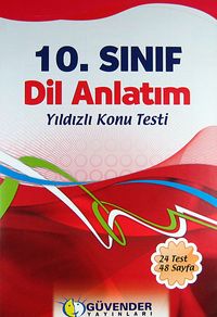 10.Sınıf Dil Anlatım Yıldızlı Konu Testi (24 Test 48 Sayfa)