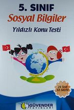 5. Sınıf Sosyal Bilgiler Yıldızlı Konu Testi (24 Test 48 Sayfa)
