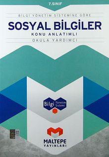 7. Sınıf Sosyal Bilgiler Konu Anlatımlı-Okula Yardımcı / Bilgi Yönetim Sistemine Göre