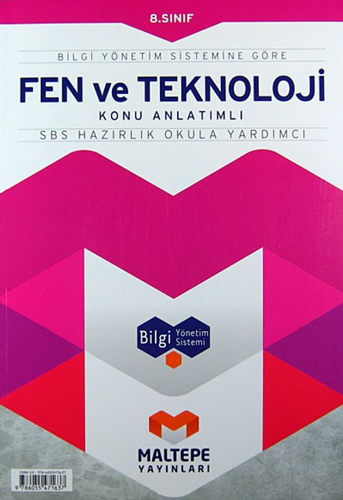 8. Sınıf Fen ve Teknoloji Konu Anlatımlı-SBS Hazırlık Okula Yardımcı / Bilgi Yönetim Sistemine Göre