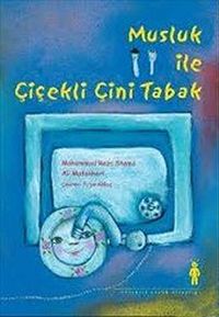 Musluk ile Çiçekli Çini Tabak