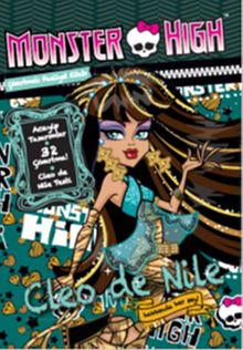 Monster High Cleo De Nile Hakkında Her Şey & Çıkartmalı Faaliyet Kitabı