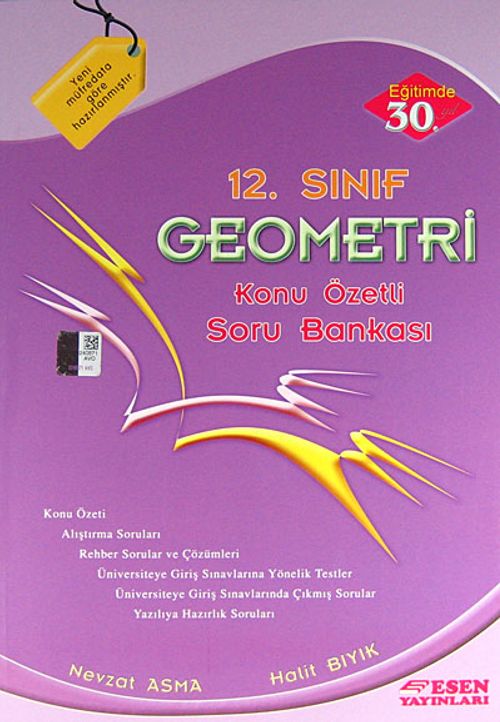 12. Sınıf Geometri Konu Özetli Soru Bankası