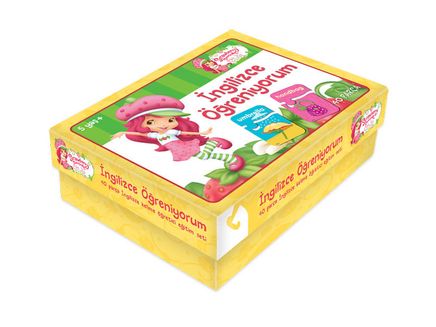 Çilek Kız İngilizce Öğreniyorum 40 Parça Puzzle (Kod:40524)