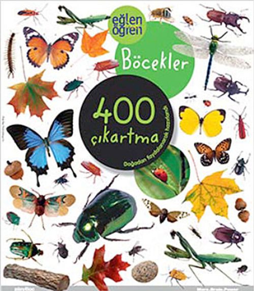 Eğlen Öğren Böcekler 400 Çıkartma