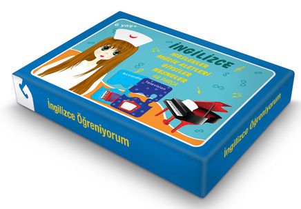 İngilizce Meslekler - Müzik Aletleri - Giysiler - Nesneler (48 Parça) (Kod:40649)