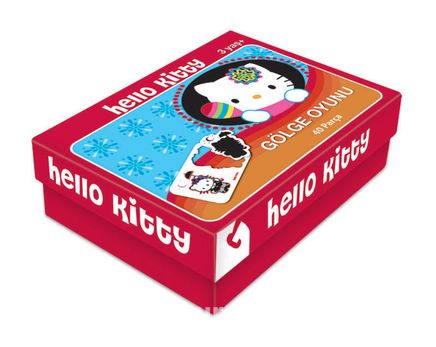 Hello Kitty Gölge Oyunu 40 Parça (Kod:40641)