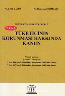 Tüketicinin Korunması Hakkında Kanun (Orta Boy) - Av. Lütfü Başöz