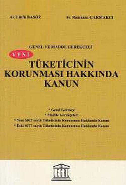 Tüketicinin Korunması Hakkında Kanun (Orta Boy)