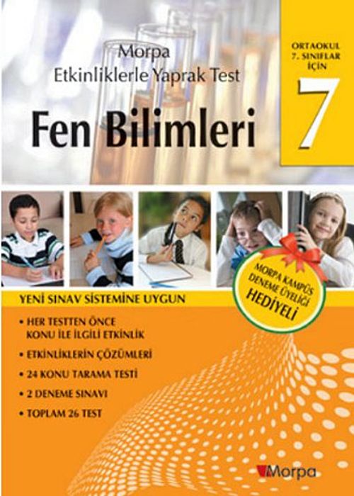 7.Sınıflar İçin Fen Bilimleri - Etkinliklerle Yaprak Test