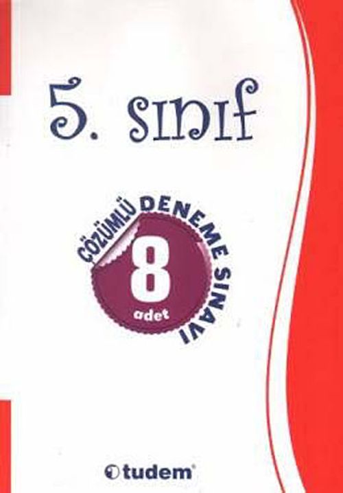 5. Sınıf 8 Adet Çözümlü Deneme Sınavı