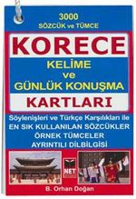 Korece Kelime ve Günlük Konuşma Kartları