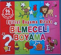 Bilmeceli Boyama - Eğitici Boyama Kitabı / Merland Tatlı Minikler