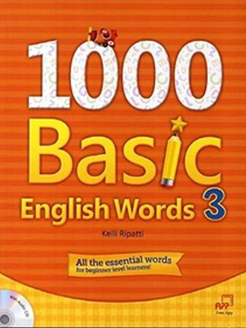 1000 Basic English Words 3 + CD