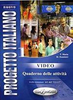 Nuovo Progetto Italiano 1 Video Quaderno delle attività (İtalyanca Temel ve Orta-alt Seviye)