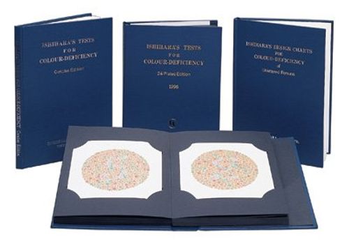 Ishihara Test Chart Books