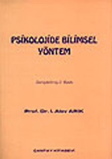 Psikolojide Bilimsel Yöntem