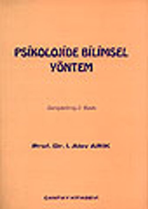 Psikolojide Bilimsel Yöntem