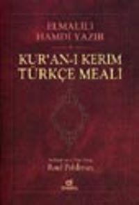 Elmalı Hamdi YazırKur'an-ı Kerim Türkçe Meali (K.Boy)