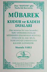 Mübarek Kudur ve Kadeh Duaları (Yeni-Eski) (Cep Boy)