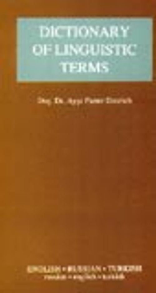 Dıctıonary Of Linguistic Terms