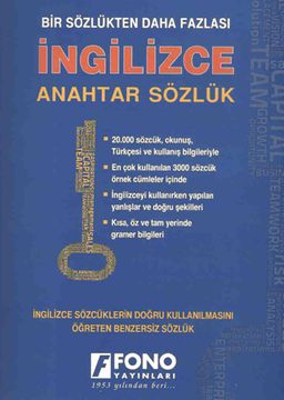 İngilizce Anahtar Sözlük
