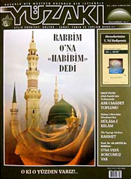 Yüzakı Aylık Edebiyat, Kültür, Sanat, Tarih ve Toplum Dergisi/ Sayı:50 Yıl: 5 Nisan 2009
