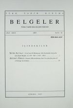 Belgeler Dergisi Sayı 30