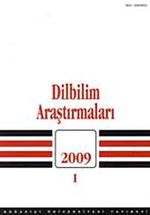 Dilbilim Araştırmaları 2009 / 1