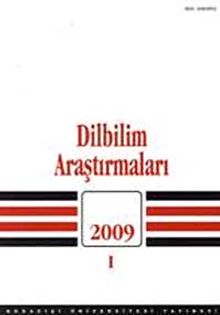 Dilbilim Araştırmaları 2009 / 1