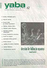 Yaba Edebiyat Sayı: 62 Kasım-Aralık 2010
