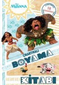 Disney Moana Çıkartmalı Boyama Kitabı